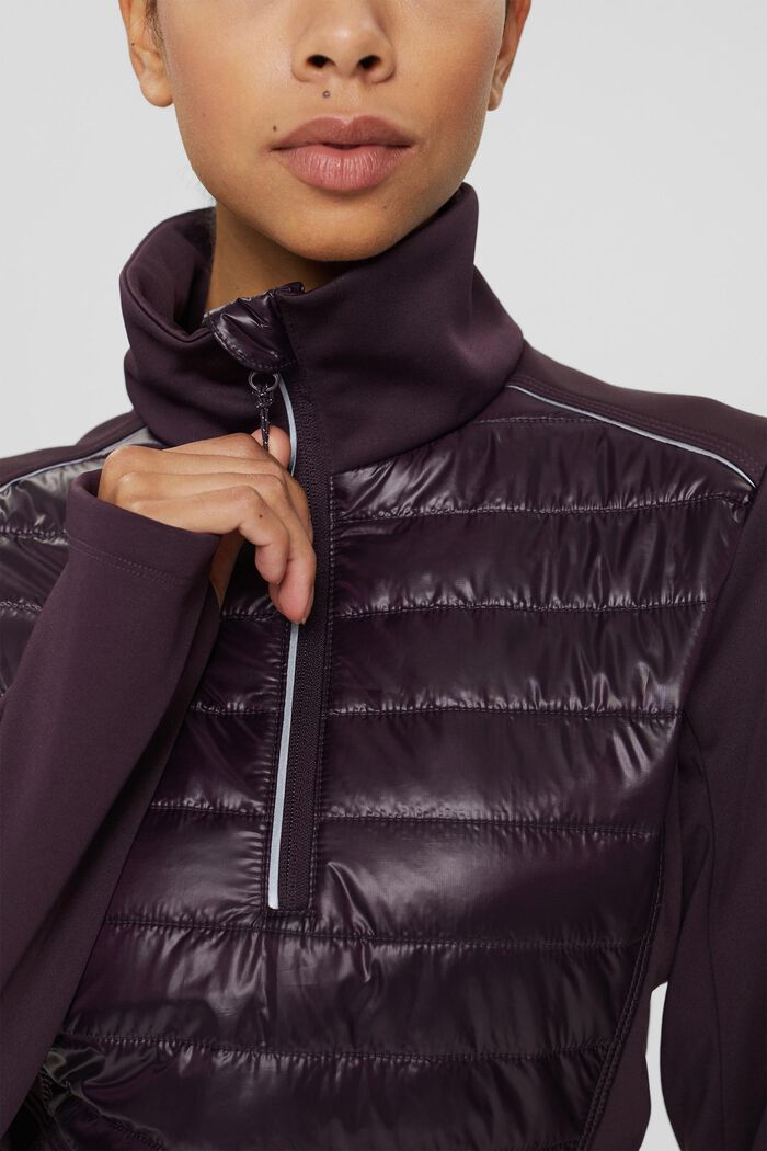 Bluza Active z 3M™ Thinsulate™, AUBERGINE, detail image number 2