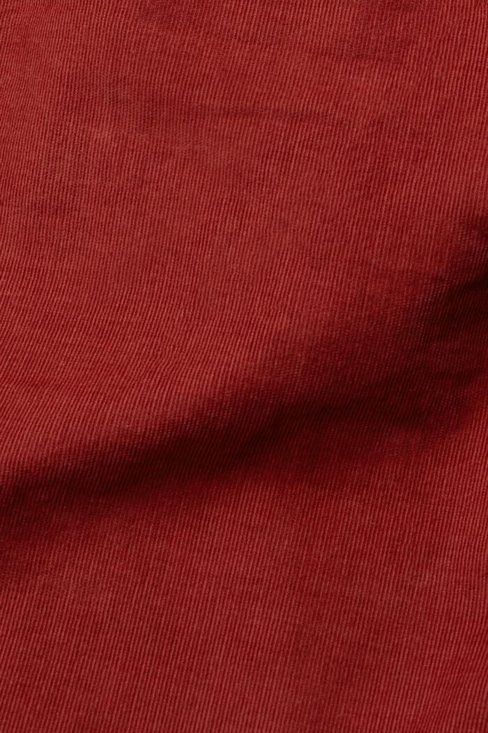 Sztruksowa bluzka, TERRACOTTA, detail image number 1