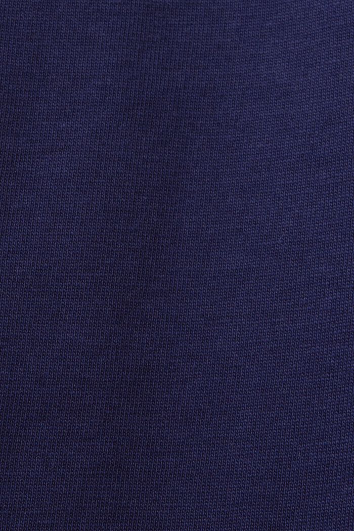 Dżersejowy T-shirt z nadrukiem, DARK BLUE, detail image number 4