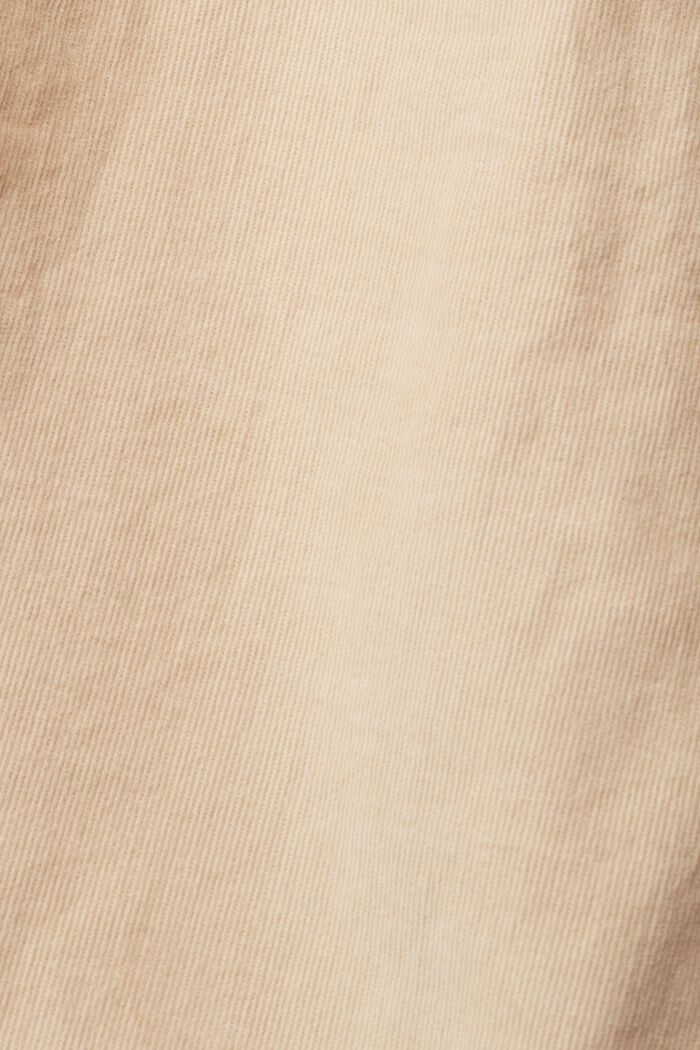 Sztruksowa bluzka, CREAM BEIGE, detail image number 1