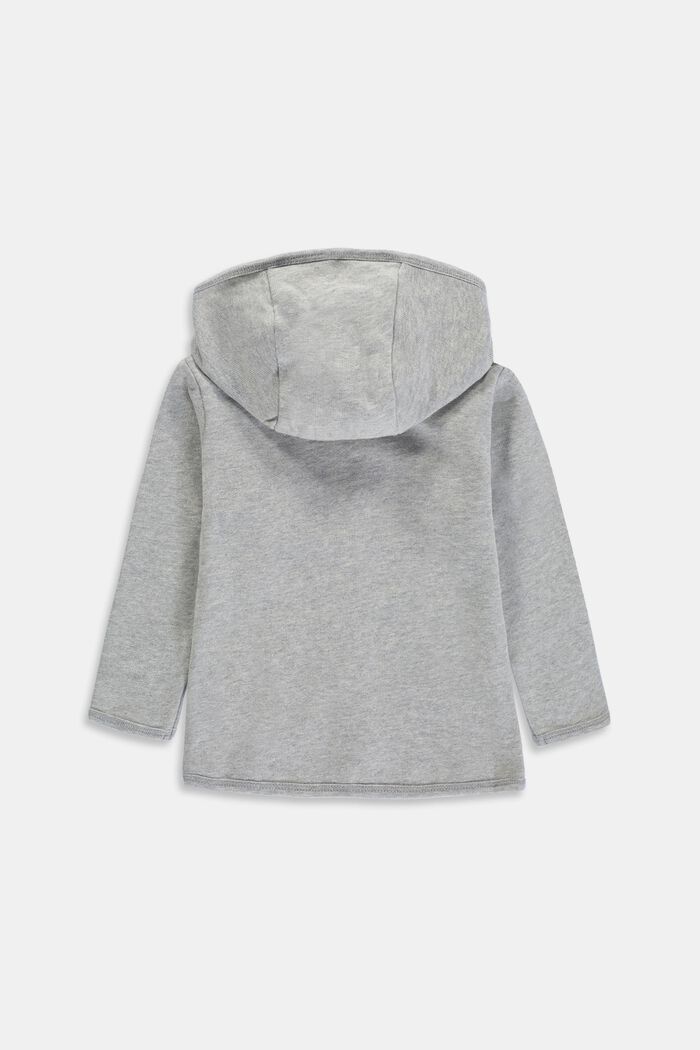 Bluza dresowa, 100% bawełny ekologicznej, LIGHT GREY, detail image number 1