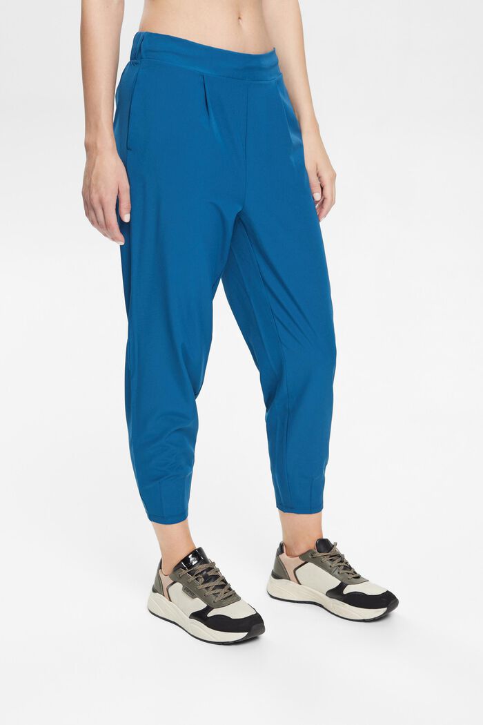 Sportowe spodnie, PETROL BLUE, detail image number 1