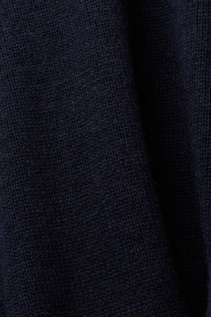 Sweter z okrągłym dekoltem, NAVY, detail image number 5