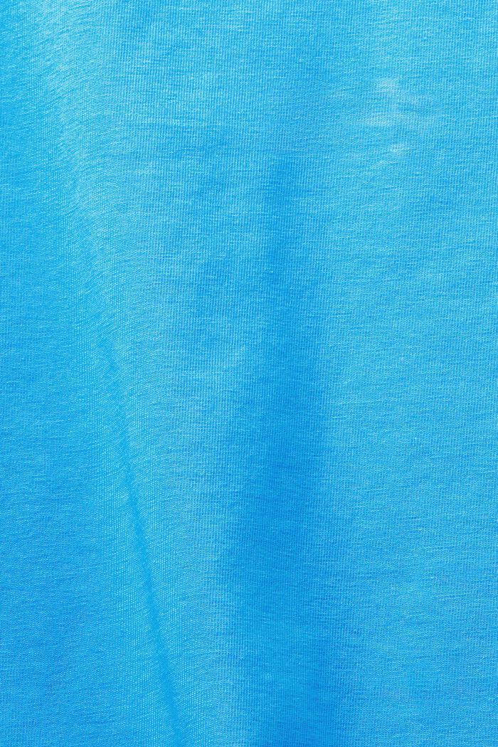 T-shirt z okrągłym dekoltem, BLUE, detail image number 4