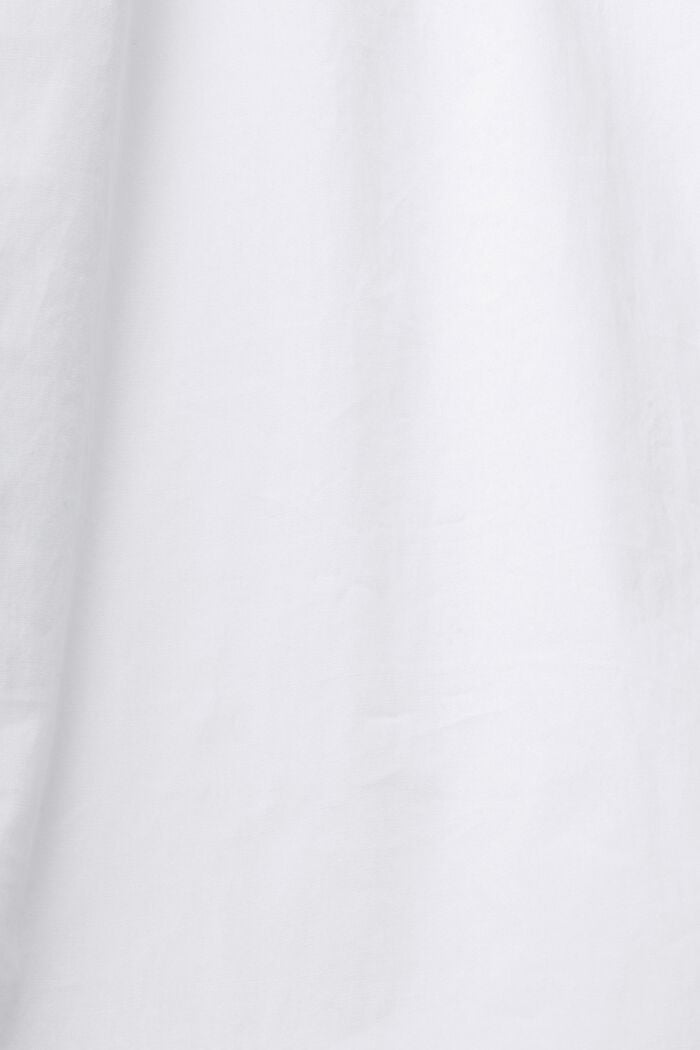 Bluzka koszulowa oversize, WHITE, detail image number 4